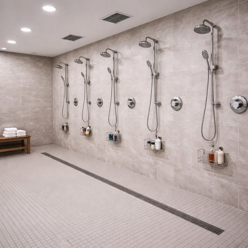 Shower Installation detail